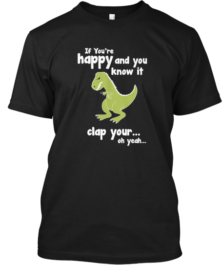 Happy T-rex